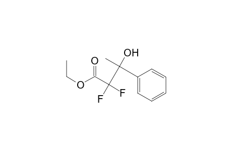2,2-difluoro-3-hydroxy-3-phenyl-butyric acid ethyl ester