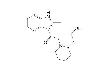 2-[2-(2-hydroxyethyl)-1-piperidinyl]-1-(2-methyl-1H-indol-3-yl)ethanone