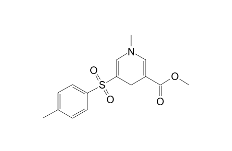 1-Methyl-5-(4-methylphenyl)sulfonyl-4H-pyridine-3-carboxylic acid methyl ester