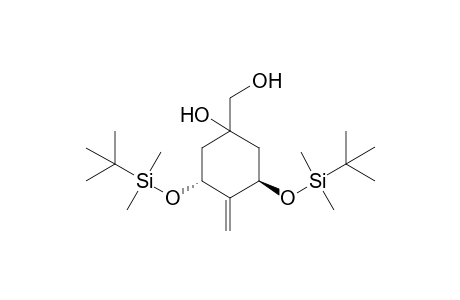 (3'R,5'R)-3',5'-Bis[(tert-butyldimethylsilyl)oxy]-1'-hydroxy-4'-methylenecyclohexyl]methanol