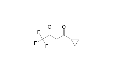 1-cyclopropyl-4,4,4-trifluoro-1,3-butanedione