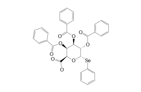 PHENYL-2,3,4-TRI-O-BENZOYL-1-SELENO-ALPHA-D-GALACTOPYROSIDURONIC-ACID
