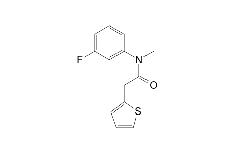 N-(3-Fluorophenyl)-N-methyl-2-(thiophen-2-yl)acetamide