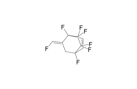 Bicyclo[2.2.2]oct-2-ene, 1,4,5,5,6,6-hexafluoro-7-(fluoromethylene)-, (E)-