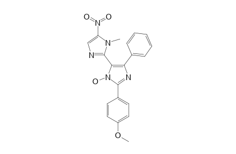 2'-(4-METHOXYPHENYL)-1-METHYL-5-NITRO-5'-PHENYL-1H,3'H-2,4'-BIIMIDAZOL-3'-OL