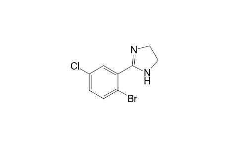 2-(2-Bromo-5-chlorophenyl)-4,5-dihydro-1H-imidazole