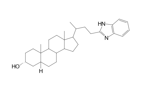 23-(Benzimidazol-2'-yl)nor-cholan-3.alpha.-ol