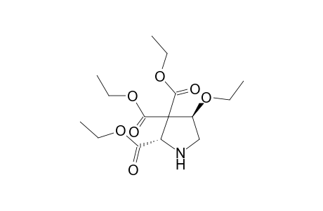 (2S,4R)-triethyl 4-ethoxypyrrolidine-2,3,3-tricarboxylate