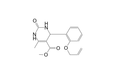 methyl 4-[2-(allyloxy)phenyl]-6-methyl-2-oxo-1,2,3,4-tetrahydro-5-pyrimidinecarboxylate