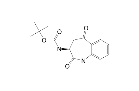 3S-3-[[(1,1-DIMETHYLOXY)-CARBONYL]-AMINO]-2,5-DIOXO-2,3,4,5-TETRAHYDRO-1H-1-BENZAZEPIN
