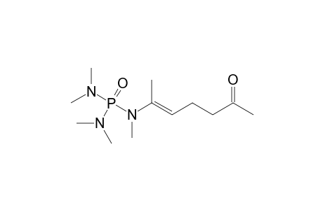 (2-Oxo-5-hepten-6-yl)-pentamethyl phosphoric triamide