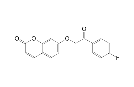 7-[2-(4-FLUOROPHENYL)-2-OXOETHOXY]-2-H-1-BENZOPYRAN-2-ONE