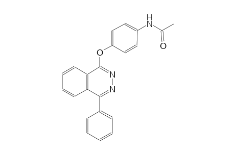 acetamide, N-[4-[(4-phenyl-1-phthalazinyl)oxy]phenyl]-