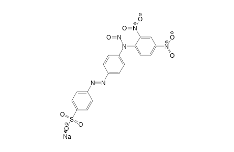 Sodium 4-({4-[1-(2,4-dinitrophenyl)-2-oxidohydrazino]phenyl}diazenyl)benzenesulfonate