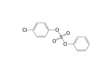 Sulfuric acid, 4-chlorophenyl phenyl ester