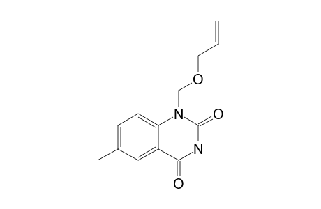 1-(ALLYLOXYMETHYL)-6-METHYLQUINAZOLINE-2,4(1H,3H)-DIONE