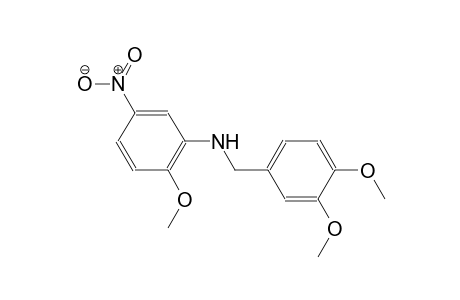 N-(3,4-dimethoxybenzyl)-2-methoxy-5-nitroaniline