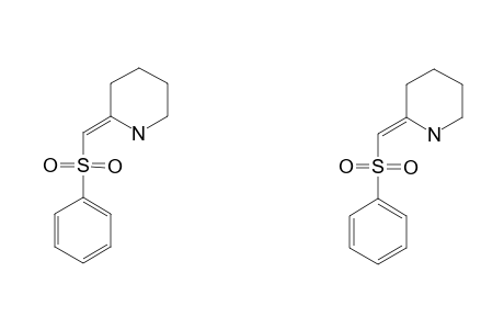 Z-2-(PHENYLSULFONYLMETHYLENE)-PIPERIDINE