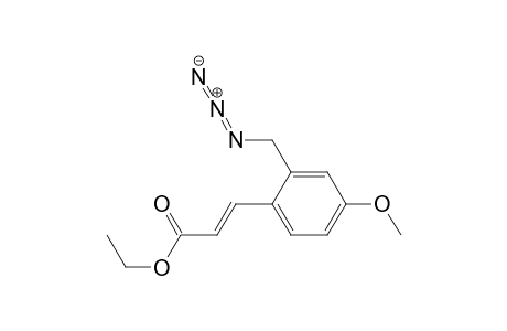 2-Propenoic acid, 3-[2-(azidomethyl)-4-methoxyphenyl]-, ethyl ester, (E)-