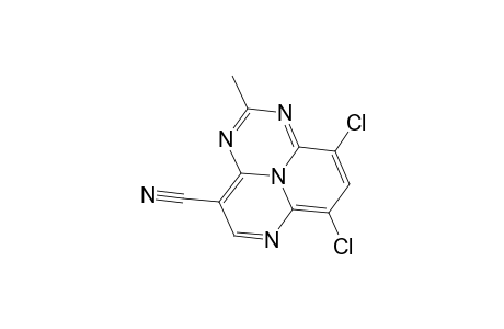 7,9-Dichloro-2-methyl-1,3,6,9b-tetraazaphenalene-4-carbonitrile