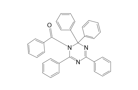 1-Benzoyl-1,2-dihydro-2,2,4,6-tetraphenyl-1,3,5-triazine