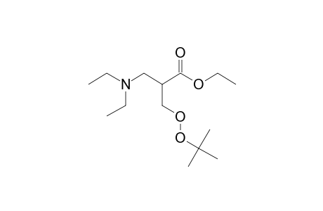 ETHYL-2-(DIETHYLAMINOMETHYL)-3-(1,1-DIMETHYLETHYLPEROXY)-PROPANOATE