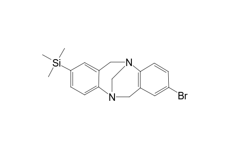 2-BROMO-8-TRIMETHYLSILYL-6H,12H-5,11-METHANODIBENZO-[B,F]-[1,5]-DIAZOCINE