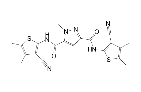 1H-pyrazole-3,5-dicarboxamide, N~3~,N~5~-bis(3-cyano-4,5-dimethyl-2-thienyl)-1-methyl-