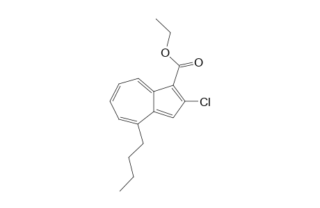 Ethyl 2-chloro-4-n-butylazulene-1-carboxylate