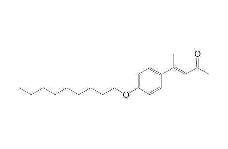 4-(4-Nonyloxyphenyl)pent-3-en-2-one