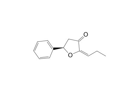 (5R)-2-[(E)-Propylidene]-3-oxo-5-phenyltetrahydrofuran