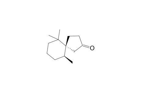 (5R,10S)-6,6,10-Trimethyl-spiro[4.5]decan-2-one