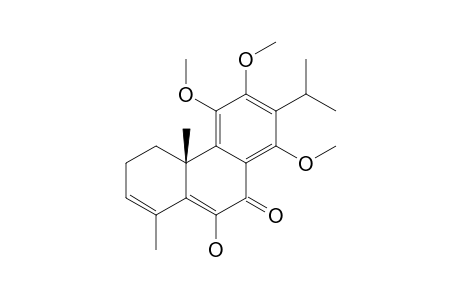 11,12,14-TRIMETHOXY-6-HYDROXY-19-NOR-ABIETA-3,5,8,11,13-PENTAEN-7-ONE