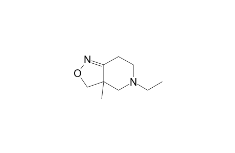 5-Ethyl-3a-methyl-3,3a,4,5,6,7-hexahydroisoxazolo[4,3-c]pyridine