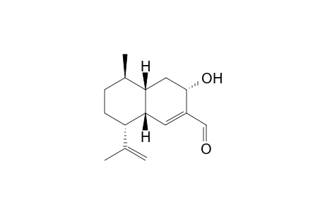 (4a-.beta.)-8-Isopropenyl-3-hydroxy-2-formyl-5-methyl-3,4,4a,5,7,8,8a-octahydronaphthalene