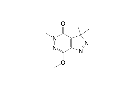 7-METHOXY-3,3,5-TRIMETHYL-3H-PYRAZOLO-[3,4-D]-PYRIDAZIN-4(5H)-ONE