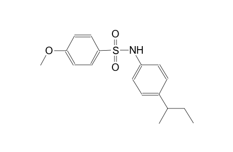 N-(4-sec-butylphenyl)-4-methoxybenzenesulfonamide