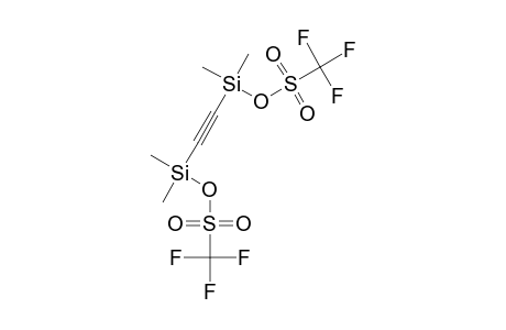 bis[Dimethyl(trifluoromethylsulfonyloxy)silyl] ethyne