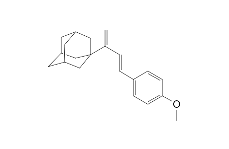 (3r,5r,7r)-1-((E)-4-(4-methoxyphenyl)buta-1,3-dien-2-yl)adamantane