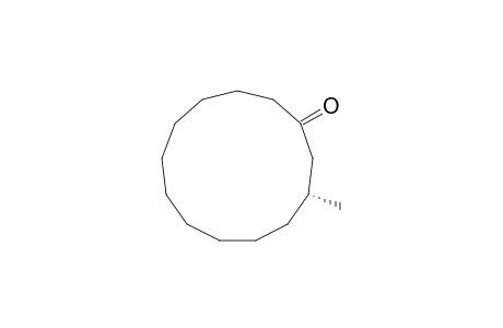 (3R)-3-methyl-1-cyclotridecanone