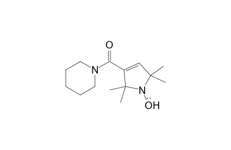 3-Piperidinocarbonyl-2,2,5,5-tetramethyl-2,5-dihydropyrrole-1-oxyl