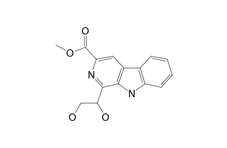 1-(1,2-dihydroxyethyl)-9H-$b-carboline-3-carboxylic acid methyl ester