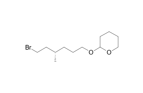 2-{[(4S)-6-Bromo-4-methylhexyl]oxy}tetrahydro-2H-pyran