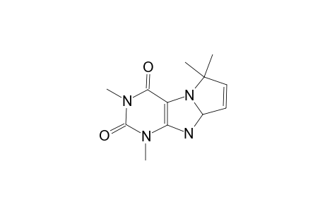 8a,9-Dihydro-1,3,6,6-tetramethyl-1H-pyrrolo[2,1-f]purine-2,4(3H,6H)-dione