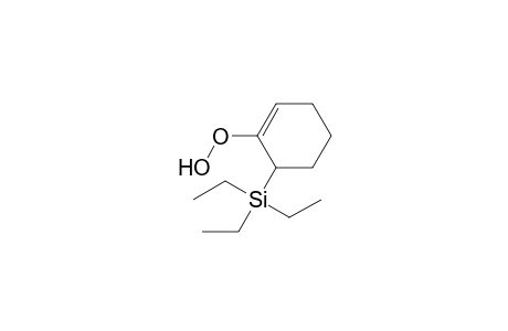 3-Triethylsilylcyclohexen-2-yl hydroperoxide