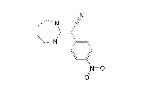 (2-HEXAHYDRO-1H-1,3-DIAZEPINYLIDENE)-(4-NITROPHENYL)-ACETONITRILE