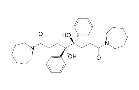 (4S,5R)-(+-)-1,8-Di(azepanin-1-yl)-4,5-dihydroxy-4,5-diphenyloctane-1,8-dione