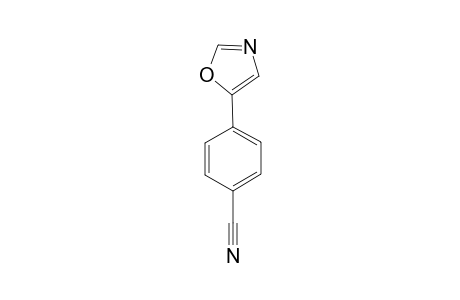 4-(1,3-oxazol-5-yl)benzonitrile