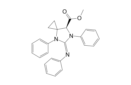 (Z,3R*,4S*)-Methyl 5,7-Diphenyl-6-(phenylimino)-5,7-diazaspiro[2.4]heptane-4-carboxylate