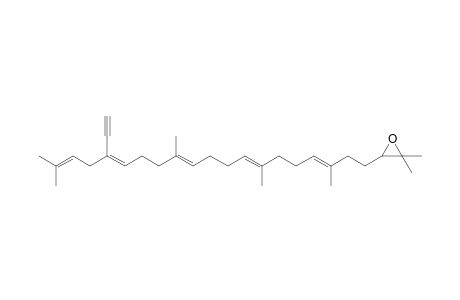 (5Z,9E,13E,17E)-21,22-Epoxy-5-ethynyl-2,9,14,18,22-pentamethyltricosa-2,5,9,13,17-pentaene
